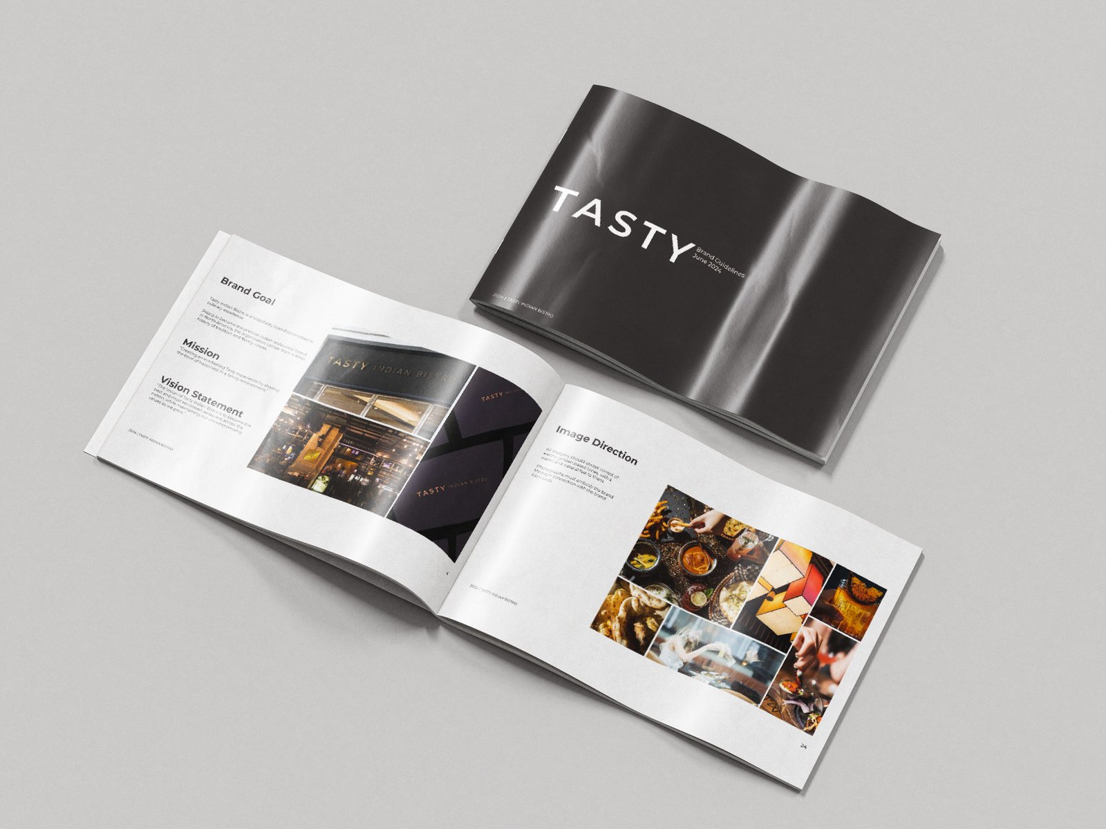 Tasty brand identity design
